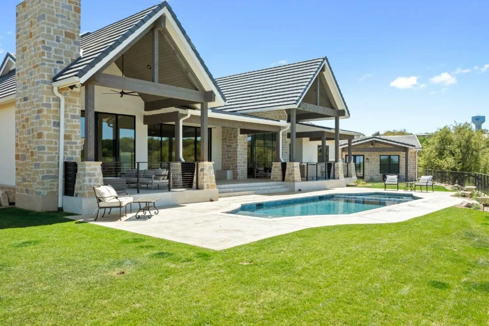 Blazing Star custom home by Modern Homestead in Horseshoe Bay, Texas — photo 55