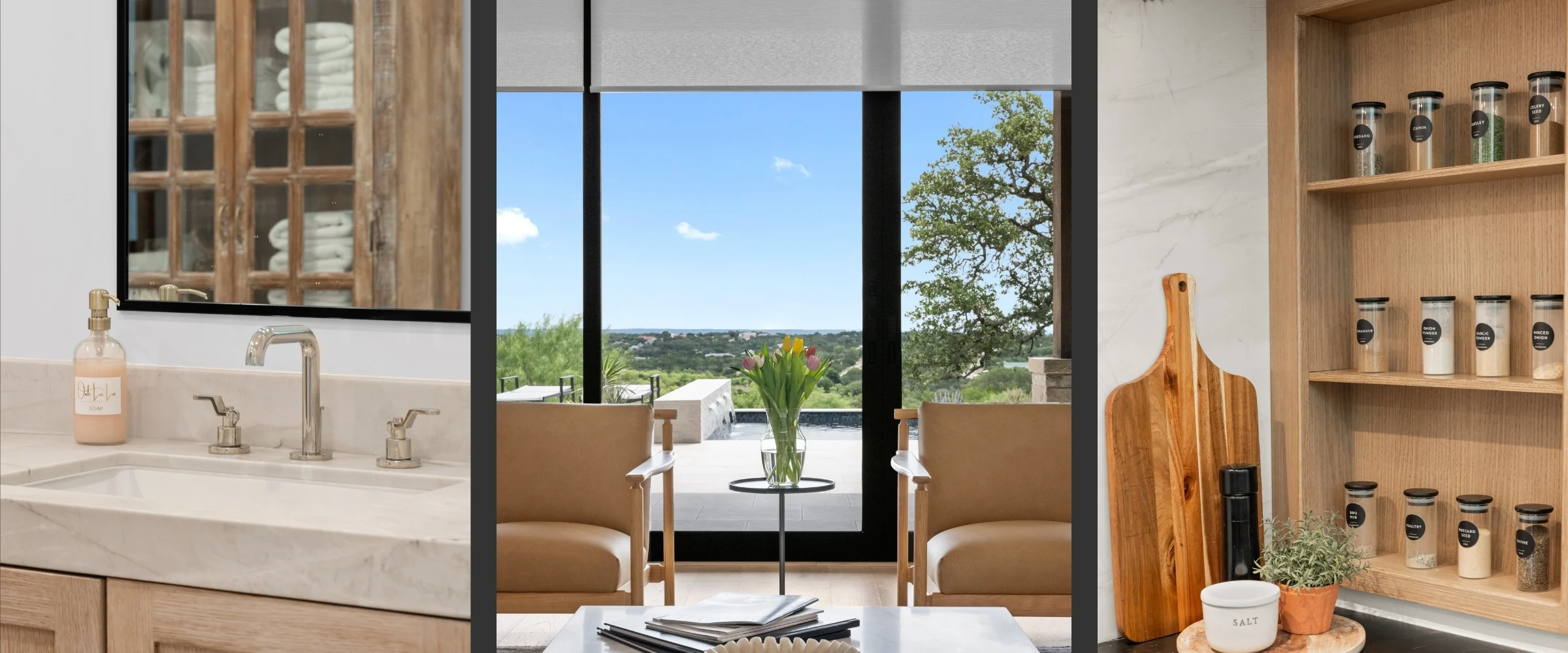 Interior design and finish selection by Modern Homestead, Horseshoe Bay, Texas — photo 8