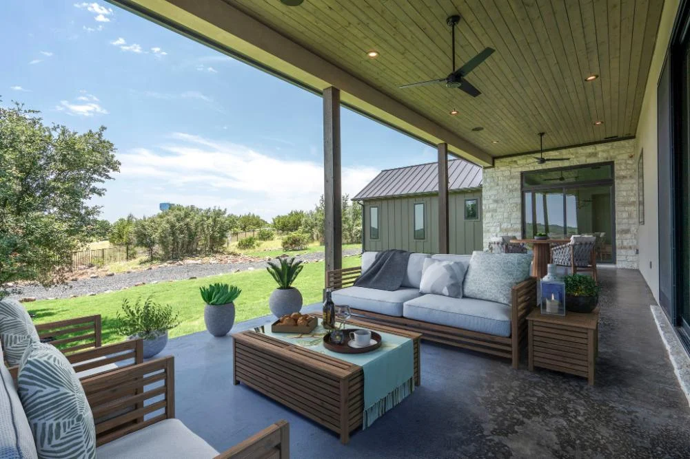 Meadow Beauty C custom home by Modern Homestead in Horseshoe Bay, Texas — photo 71